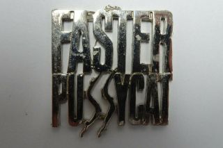 Faster Pussycat Vintage Concert Tour Necklace (hair Hard Rock Heavy Metal Band)