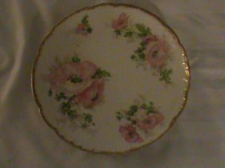1 Vintage Theodore Haviland French Limoges Dinner Plates 9.  75 " Pink Roses