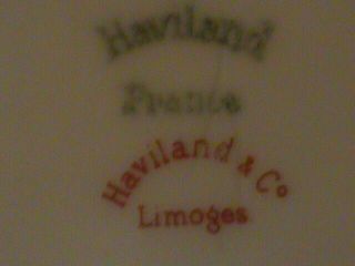 1 Vintage Theodore Haviland French Limoges Dinner Plates 9.  75 