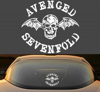 6 " Avenged Sevenfold A7x Death Bat Metal Band Vinyl Decal Sticker
