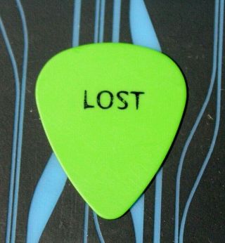 Marilyn Manson // Twiggy 2012 Hey Cruel World Tour Guitar Pick / Lost Rare Green