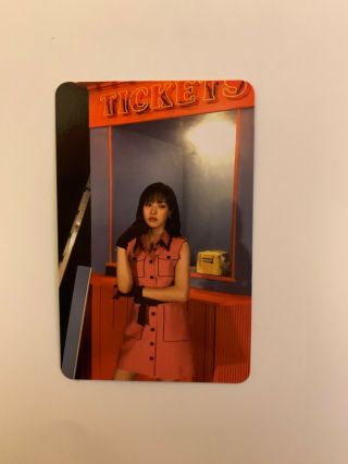 Wendy Official Photocard Red Velvet Mini Album ‘the Reve Festival 