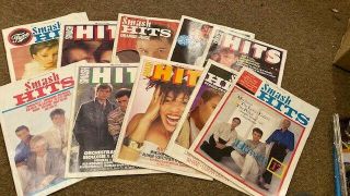 Smash Hits Magazines From The Early 1980 