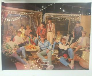 Seventeen You Make My Day Follow Ver Official Poster Unfolded Hard Tube Case