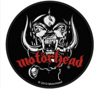 Motorhead War Pig Woven Patch M009p Metallica Judas Priest Bad Brains Ramones