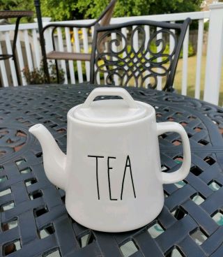 Rae Dunn " Tea " Teapot By Magenta Htf