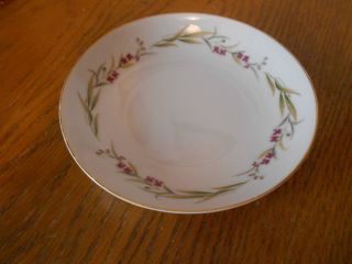 Fine China Of Japan Prestige 5 5/8 " Fruit Bowl And 2 Bread And Butter Plate