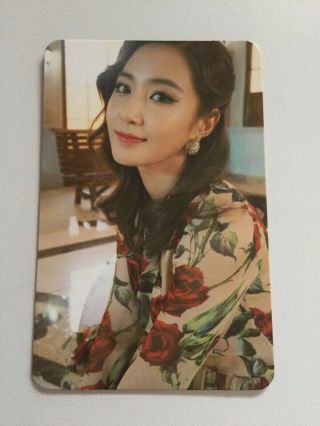Girls Generation Snsd Yuri Lion Heart Official Photocard Kpop