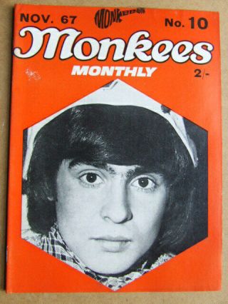 Monkees Monthly No 10.  1967.