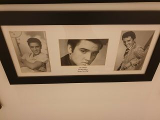 Elvis Presley Limited Edition Framed Montage