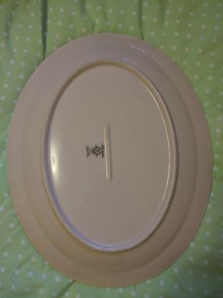 Noritake Pink Bridal Rose Oval Platter - 14 x 11 inches 2