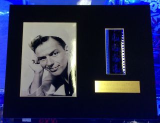 Frank Sinatra Limited Edition Film Cell