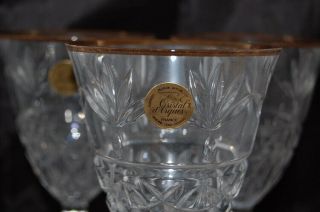 Cristal D Arques france Lead Crystal Stemware Wine Glasses 3