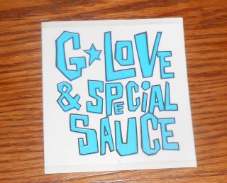 G Love & Special Sauce Sticker Square Promo 3x3