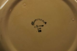 Vintage Franciscan Ware Apple Pattern 10 Inch Round Serving Bowl USA 6