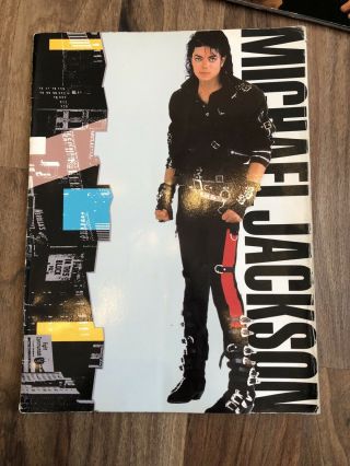 Michael Jackson Bad World Tour Programme 1988 Collectors Souvenir Programme