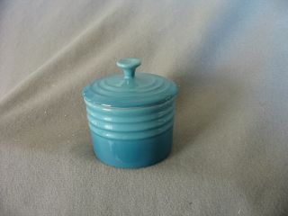 LE CREUSET SMALL SPICE JAR WITH LID - CARIBBEAN 2