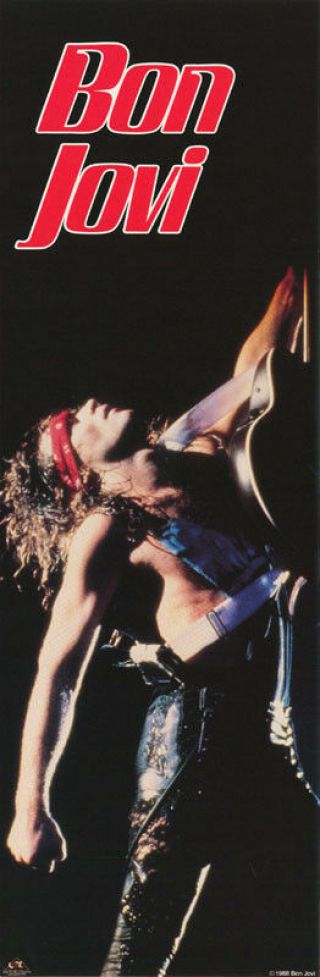 Mini - Poster : Music : Bon Jovi - Rp82 L - R