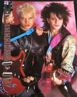 Billy Idol Picture Poster On Board.  Item Not Reprint A3 Size Plus