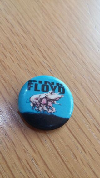 Pink Floyd 1970s Vintage Pin Badge Rock