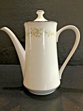 Crown Victoria China Carolyn Coffee Or Tea Pot Approximately 7.  75”
