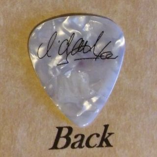 UFO - Michael Schenker band logo signature guitar pick - (w) 3