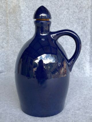 Vintage Fulper Pottery No.  923 Music Jug 9.  25 " Unusual Cobalt Blue Glaze Vg