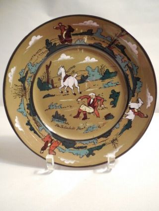 Buffalo Pottery Deldare " Fallowfied Hunt " 6 1/4 " Plate