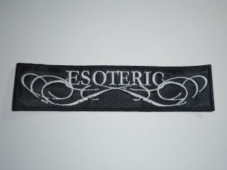 Esoteric Funeral Doom Embroidered Patch