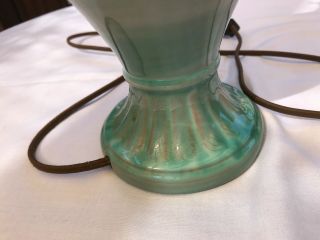 Vintage Stangl Terra Rose Lamp Mid Century Modern 7