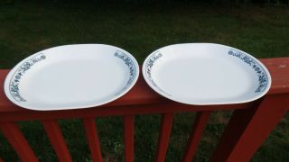 Corelle Old Town Blue Onion Oval Serving Platters - Set Of 2