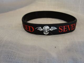 Avenged Sevenfold Rubber Bracelet A7x Jewelry
