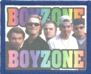 Boyzone Group/logo Rare 80/90s - Printed Sew On Patch - No Longer Made Vintage