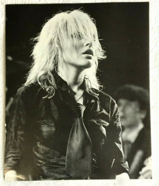 Blondie - Old Og Vtg 1980`s Large Photo Print (25 X 30cm) Debbie Harry