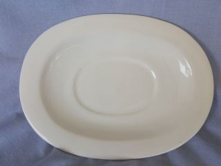 Corelle Corning Ware White Gravy Boat Underplate Only