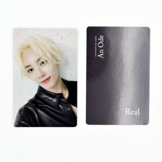 [seventeen] An Ode 독 : Fear Official Photocard / Real Ver.  A - 1.  Jeonghan