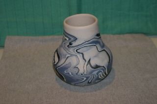 Nemadj Art Pottery Label RARE Vase 5 