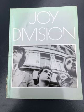 Joy Division Book By Mike West Rare.