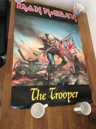 Iron Maiden,  The Trooper 1984 Minerva Poster