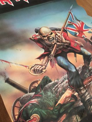 Iron Maiden,  The Trooper 1984 Minerva Poster 4