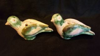 Two Hand Painted Birds By M.  A.  Hadley