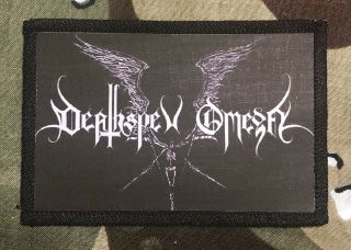 Deathspell Omega Printed Patch D062p Satyricon Bathory Venom Emperor Dark Throne