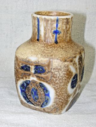 Vintage Royal Copenhagen Faience Cabinet Vase 2
