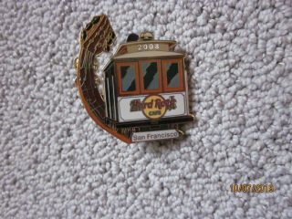 Hard Rock Cafe Train Pin San Francisco 2005