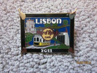Hard Rock Cafe Lisbon 2011 Train Pin