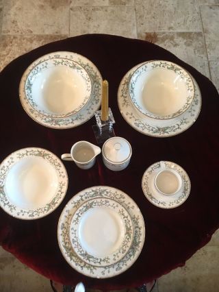 Service For 12 Lunchion Or Tea Set Of Fine China