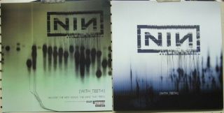 Nine Inch Nails 2005 With Teeth 2 Sided Promotional Poster/flat Old Stock