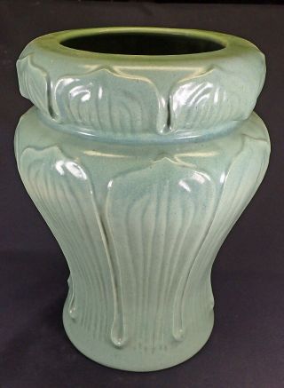 Royal Haeger Arts & Crafts Pottery Grueby Style Vase Planter 069 - 89 Art Nouveau