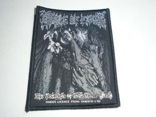 Cradle Of Filth The Principle Of Evil Made Flesh Woven Patch