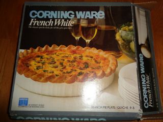 Vintage Corning Ware French White 10 
